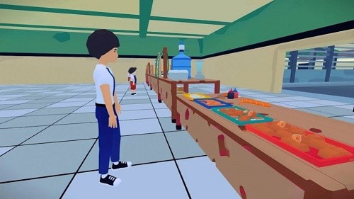 学校自助餐厅模拟器Kantin Sekolah Simulator0