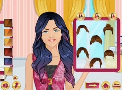 超级巨星时装模特(Model Star Girl Dress Up Games)1